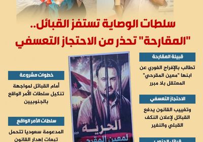 سلطات الوصاية تستفز القبائل.. "المقارحة" تحذر من الاحتجاز التعسفي (إنفوجراف)