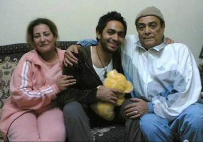 وفاة حسني شريف والد الفنان تامر حسني