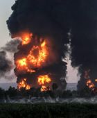 حريق في مستودع للوقود خارج أربيل يوقف العمليات في مصفاة