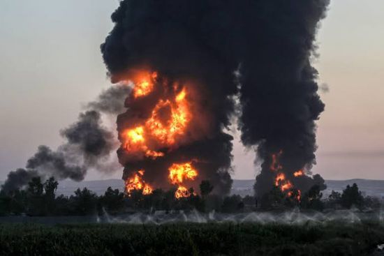 حريق في مستودع للوقود خارج أربيل يوقف العمليات في مصفاة