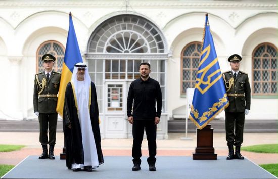 سفير الإمارات يقدم أوراق اعتماده إلى رئيس أوكرانيا
