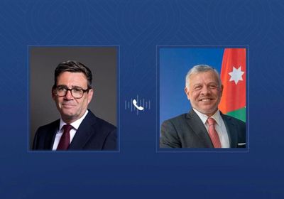 هاتفياً.. عاهل الأردن ورئيس وزراء بريطانيا يبحثان الأوضاع في المنطقة
