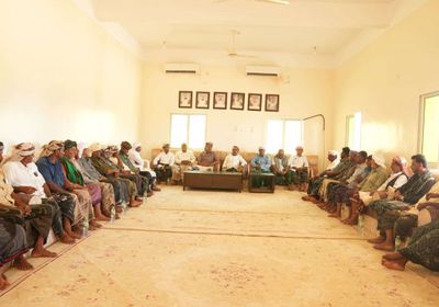انتقالي سقطرى يُناقش مع القيادات المجتمعية مستجدات الأوضاع السياسية
