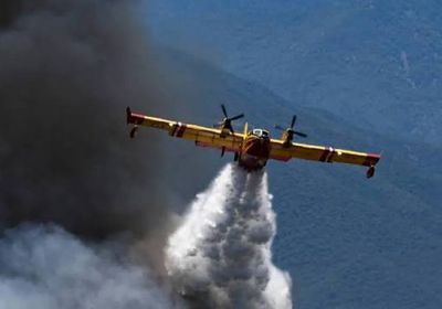 اصطدام طائرتي هليكوبتر خلال جهود إطفاء حرائق غربي أثينا