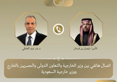 وزير الخارجية المصري يبحث مع نظيره السعودي مستجدات الأوضاع الإقليمية
