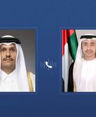 هاتفياً.. عبدالله بن زايد ووزير الخارجية القطري يبحثان التطورات الإقليمية
