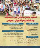 تصعيد سلمي جنوبي في حضرموت.. إرادة شعبية وتقويض للفوضى (إنفوجراف)