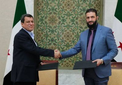 الشرع يبحث مع قائد قوات قسد مسار اتفاق 29 يناير   