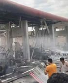 مصرع وإصابة 4 أشخاص إثر انفجار بمحطة غاز غربي إيران