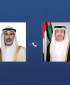 وزير الخارجية الإماراتي يتلقى اتصالاً هاتفياً من نظيره الكويتي