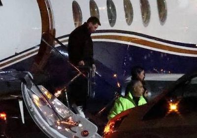 ميسي يظهر في روزاريو بعد وفاة والده