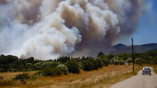 حرائق جنوب غرب إسبانيا تجبر 470 شخصًا على الإجلاء