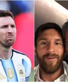 لاعب عربي يقدم تعازيه إلى ميسي في وفاة والده