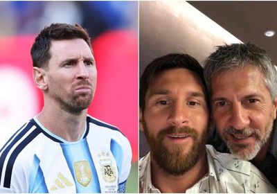 لاعب عربي يقدم تعازيه إلى ميسي في وفاة والده
