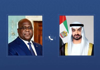هاتفياً.. محمد بن زايد ورئيس الكونغو يبحثان تعزيز التعاون بين البلدين