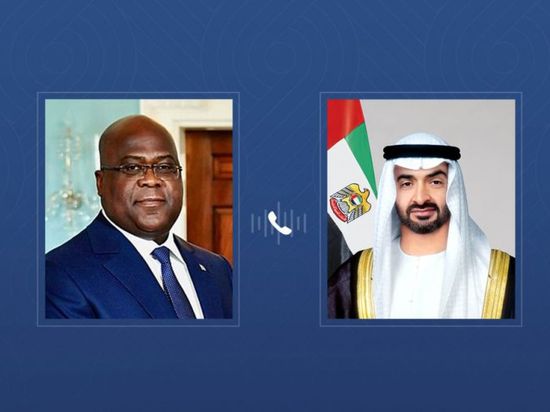 هاتفياً.. محمد بن زايد ورئيس الكونغو يبحثان تعزيز التعاون بين البلدين