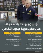 بوتين يهدد بالاستيلاء على سفن غربية كإجراء انتقامي (إنفوجراف)