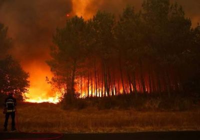 إجلاء نحو 2000 شخص مع امتداد حريق غابات لقرية في غرب ألمانيا
