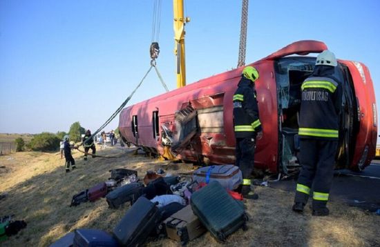 مصرع 12 شخصا إثر انقلاب حافلة بولندية في هنغاريا