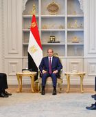 الرئيس السيسي يستقبل جاريد كوشنر في مدينة العلمين