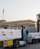 "الفارس الشهم 3".. دخول 5 قوافل مساعدات إماراتية إلى غزة