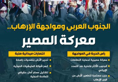 الجنوب العربي ومواجهة الإرهاب.. معركة المصير (إنفوجراف)