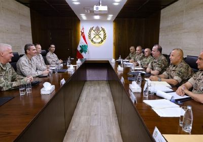 قائد الجيش اللبناني يبحث مع كليرفيلد التطورات في جنوب لبنان
