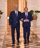الرئيس السيسي يستقبل حفتر ويؤكد على ضرورة الحفاظ على وحدة ليبيا