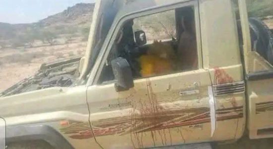 نجاة قيادي بالحزام الأمني ومقتل أحد مرافقيه في كمين بأبين