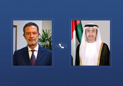 عبدالله بن زايد يبحث تعزيز العلاقات مع وزير خارجية كولومبيا