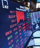 انخفاض الأسهم الأمريكية بالتزامن مع صعود عوائد السندات