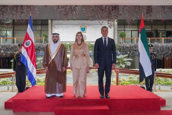 سفير الإمارات يقدم أوراق اعتماده إلى رئيسة كوستاريكا