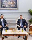 رئيس المخابرات المصرية يبحث مع صدام حفتر التطورات في ليبيا