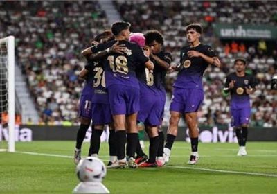 برشلونة يكتسح إلتشي بخماسية 