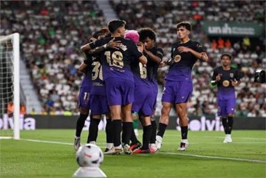 برشلونة يكتسح إلتشي بخماسية 