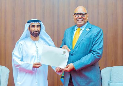 سفير الإمارات يقدم أوراق اعتماده إلى وزير خارجية تنزانيا