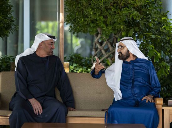 في لقاء أخوي.. رئيس الإمارات يبحث مع محمد بن راشد قضايا الوطن