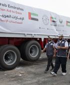 الإمارات تدخل غزة بـ5 قوافل مساعدات تضم 903 أطنان