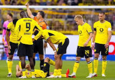 دورتموند يعلن إصابة كونستانتيلياس بتمزق في الرباط الصليبي