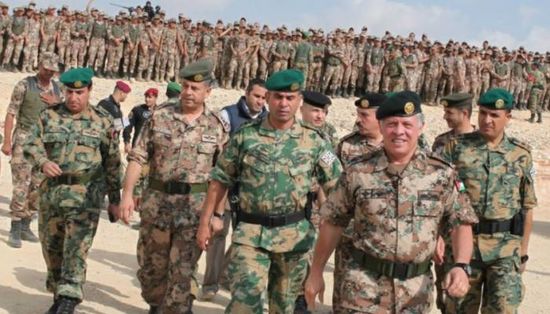 الجيش الأردني يعترض صواريخ أطلقت من إيران 