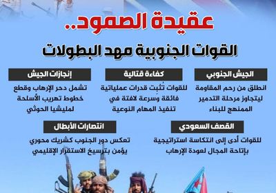 عقيدة الصمود.. القوات الجنوبية مهد البطولات (إنفوجراف)