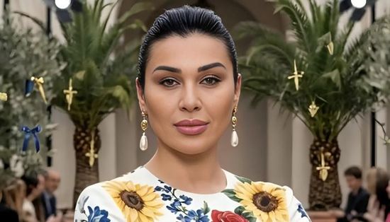 نادين الراسي تحبس دموعها وهي تغني لشقيقها جورج