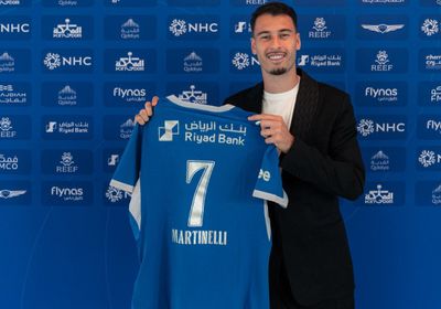 الهلال يضم البرازيلي مارتينيلي جناح أرسنال حتى 2030