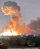 انفجار ضخم يهز ضواحي العاصمة الأوكرانية كييف