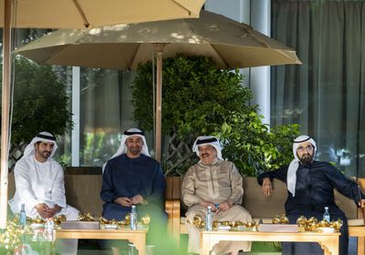 رئيس الإمارات يلتقي ملك البحرين