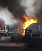 مصرع 10 أشخاص في انفجار شاحنة وقود بإيران