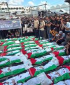 موكب جنائزي مهيب لـ106 فلسطينيين في حي الزيتون