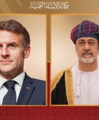 سلطان عمان والرئيس الفرنسي يبحثان التطورات الإقليمية والدولية