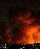 الطيران الإسرائيلي يغير على قضاء النبطية في لبنان