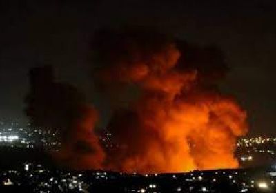 الطيران الإسرائيلي يغير على قضاء النبطية في لبنان